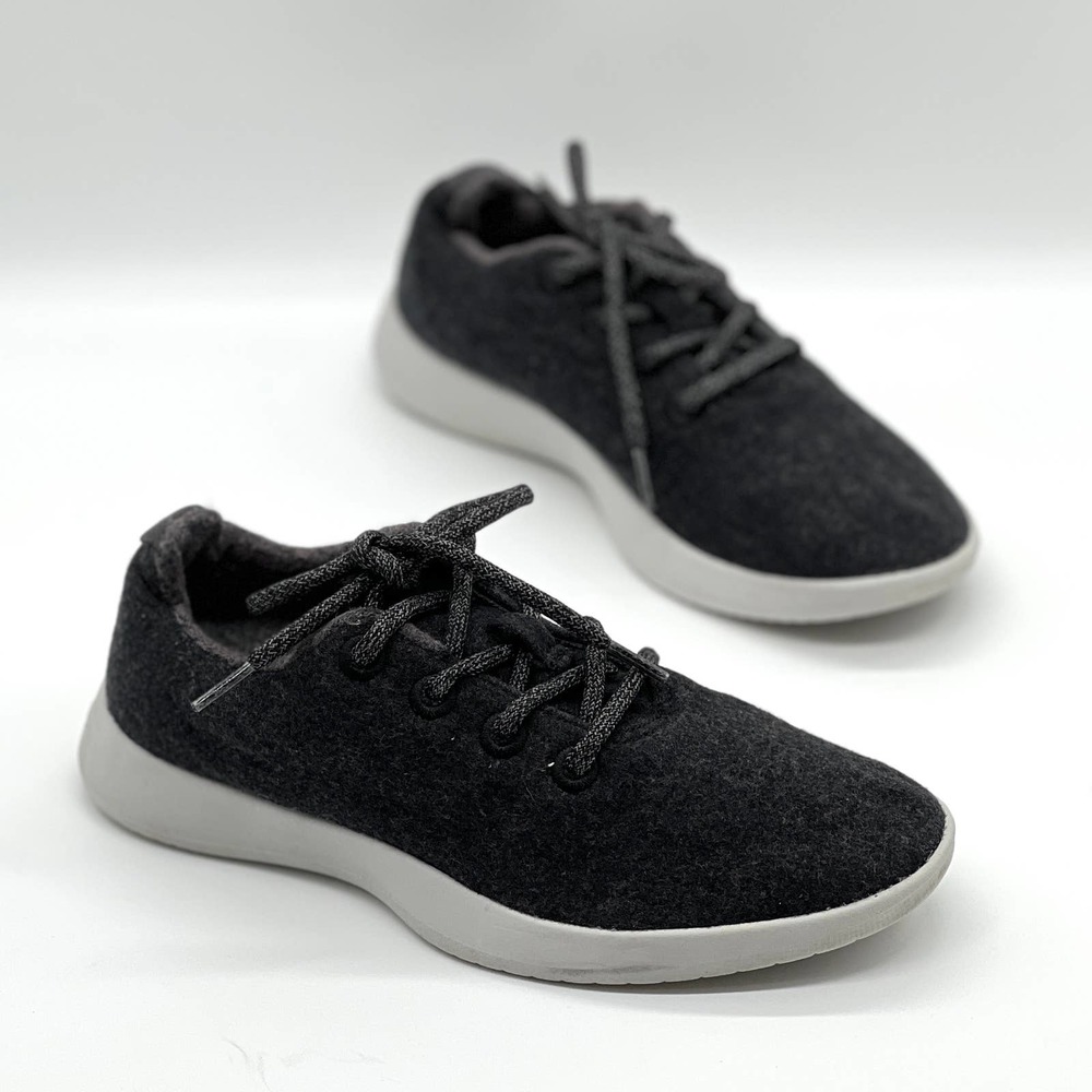 ALLBIRDS Shoes Womens 8 Charcoal Gray Wool Runners Sneaker Casual Comfort